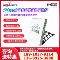 亚太6D高通量宽带通信卫星应急通信便携站